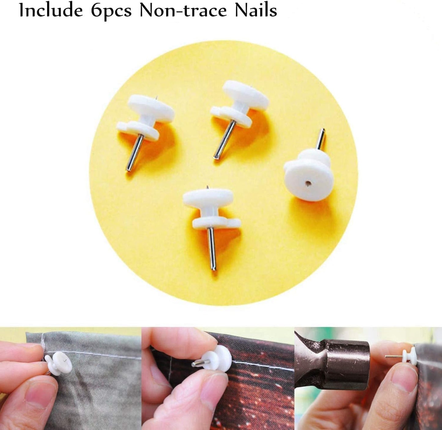 LB Fantasy Bookshelf Tapestry, Horror Spider and Vintage Book with Moon Wall Tapestry for Bedroom Aesthetic, Trippy Galaxy Wall Art for Living Room Dorm Home Decor Ready to Hanging, 48 x 36 Inches