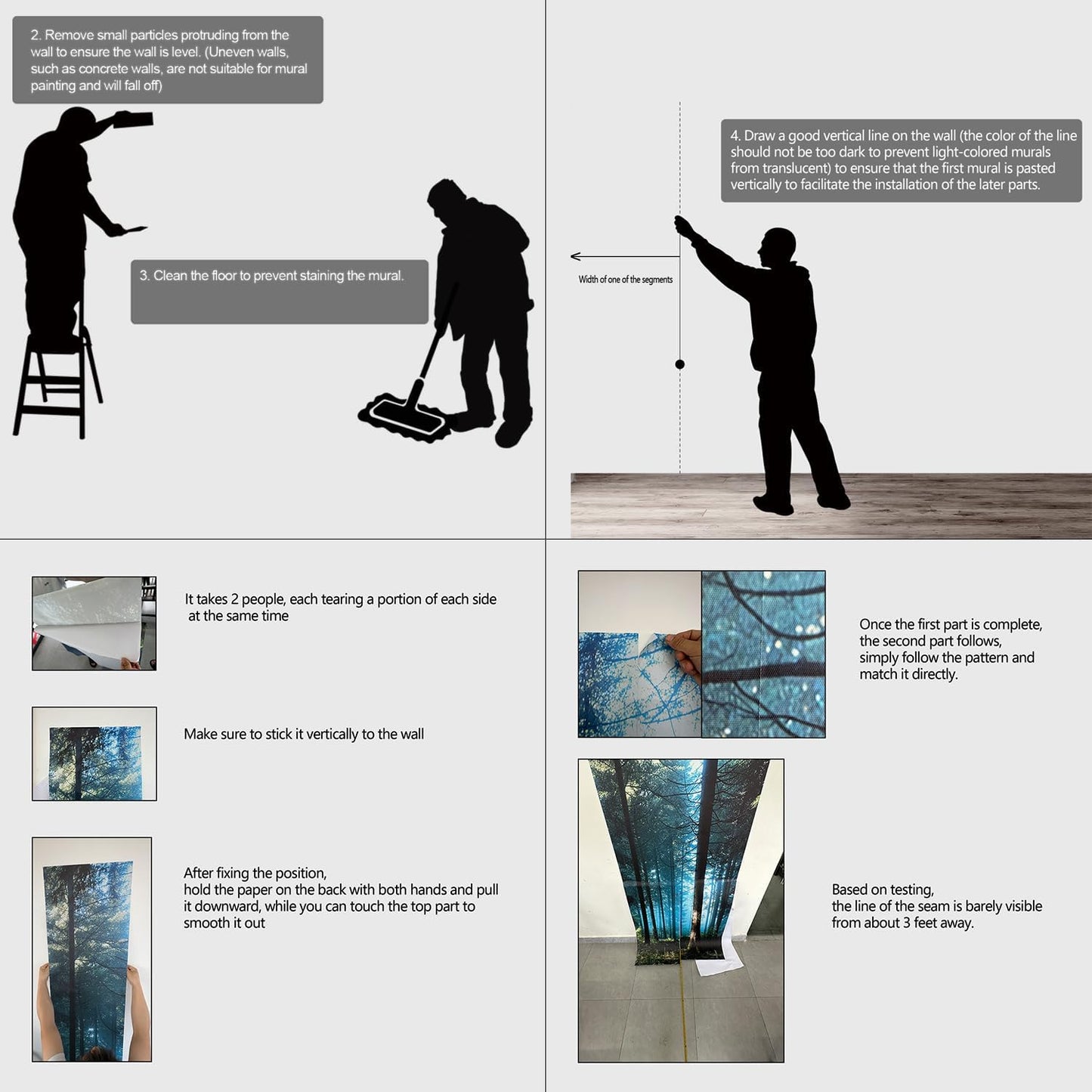 Colorful Banana Leaf Wall murals Peel and Stick Wallpaper for Bedroom Living Room - 108"x157"
