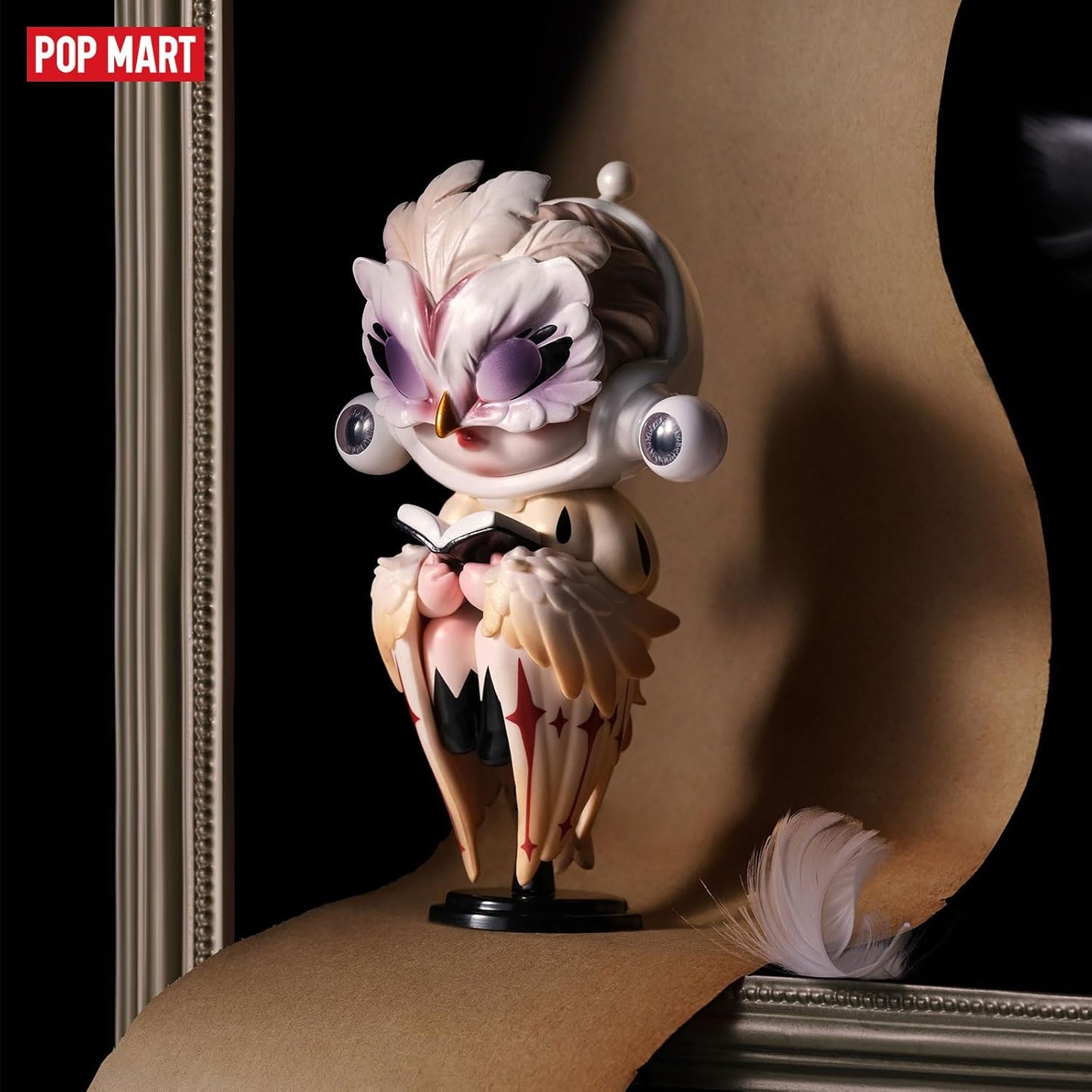 POP MART SKULLPANDA Image Of Reality Series Figures, SKULLPANDA Blind Box Figures, Random Design Action Figures Collectible Toys Home Decorations, Holiday Birthday Gifts for Girls and Boys, Single Box