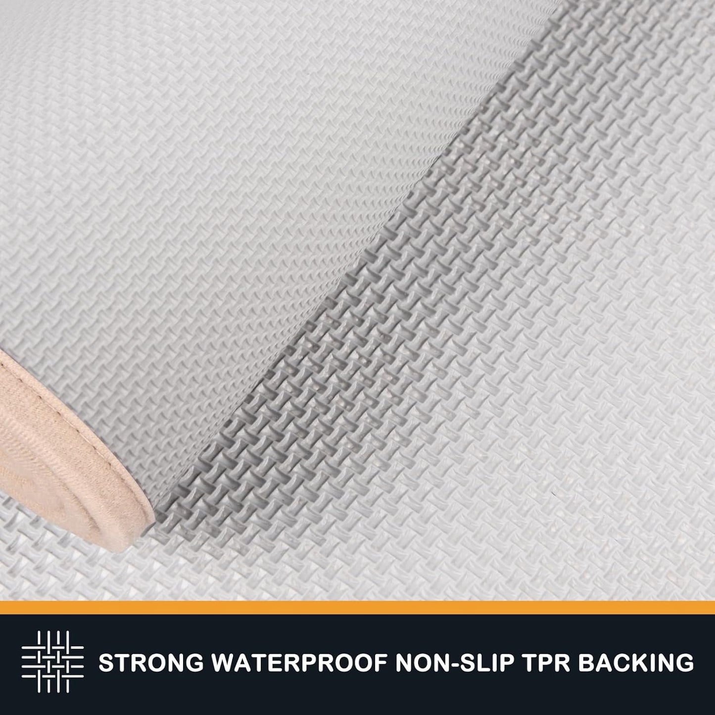 PURRUGS Dirt Trapping Door Mat 20" x 31.5", Non-Slip/Skid Machine Washable Entryway Rug, Dog Doormat, Super Absorbent Welcome Mat for Muddy Wet Shoes and Paws, Beige