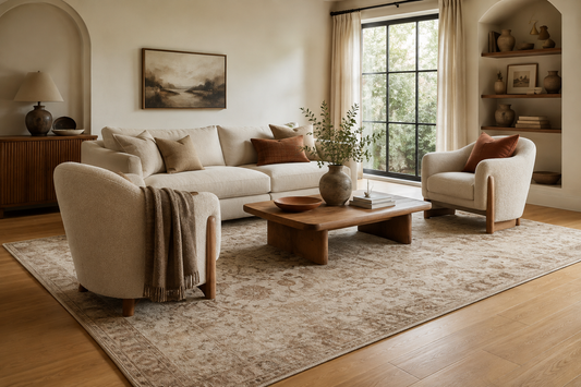 How to Choose the Right Area Rug Size for Every Room