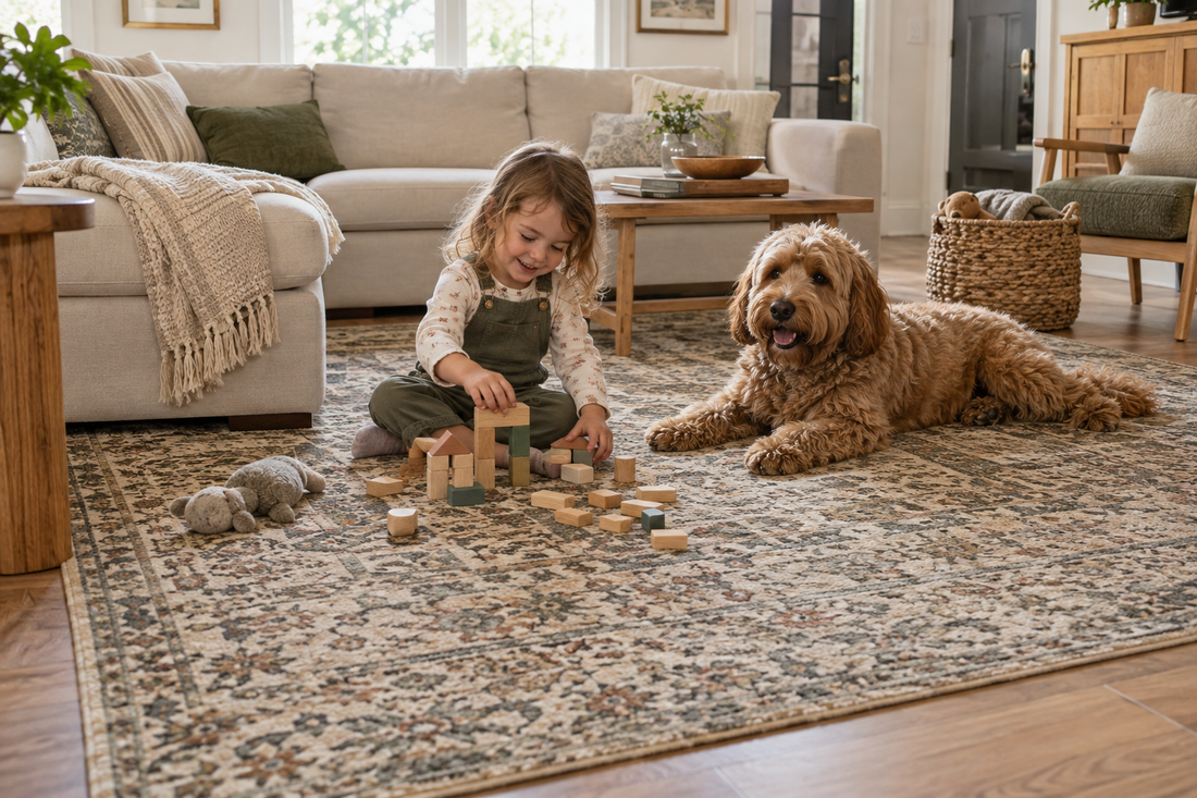 Best Rugs for Homes With Pets and Kids: A Practical Buying Guide
