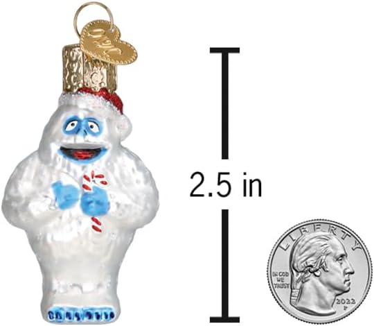 Old World Christmas Mini Bumble Glass Hanging Ornament