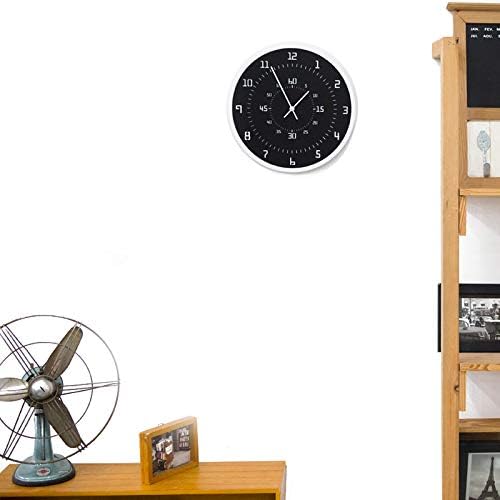 Modern Minimalist Black Stop Wall Clock