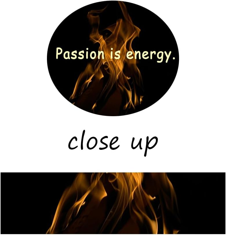 Inspirational Modern Artwork Passion Is The Energy for Doing Anything Motivational Wall Decor Printed Canvas Poster for Office Hallway Gym Bedroom Living Room Framed Ready to Hang[30" W X 40" H]