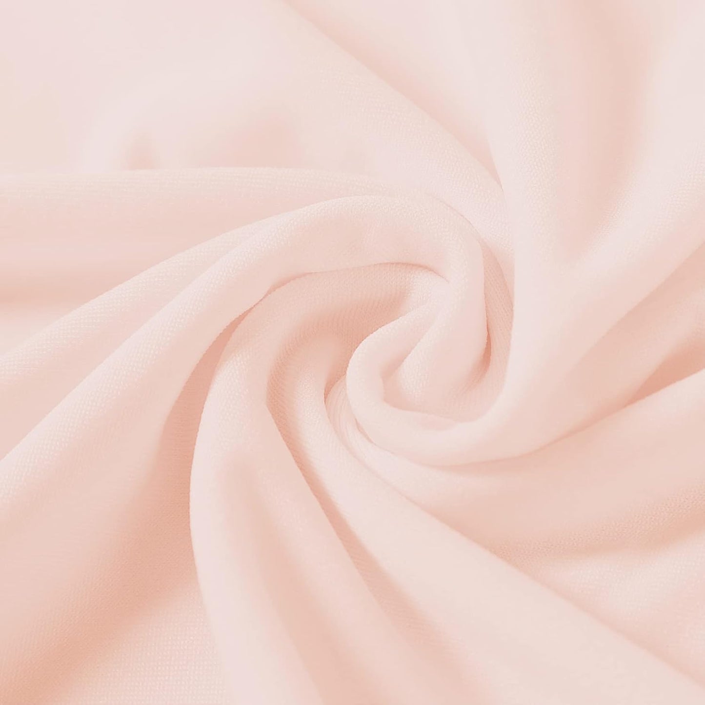 Spandex Chair Covers, 12PCS, Removable Washable Protector Stretch Covers for Living Room, Party, Banquet, Wedding Event, Hotel (Blush Pink)