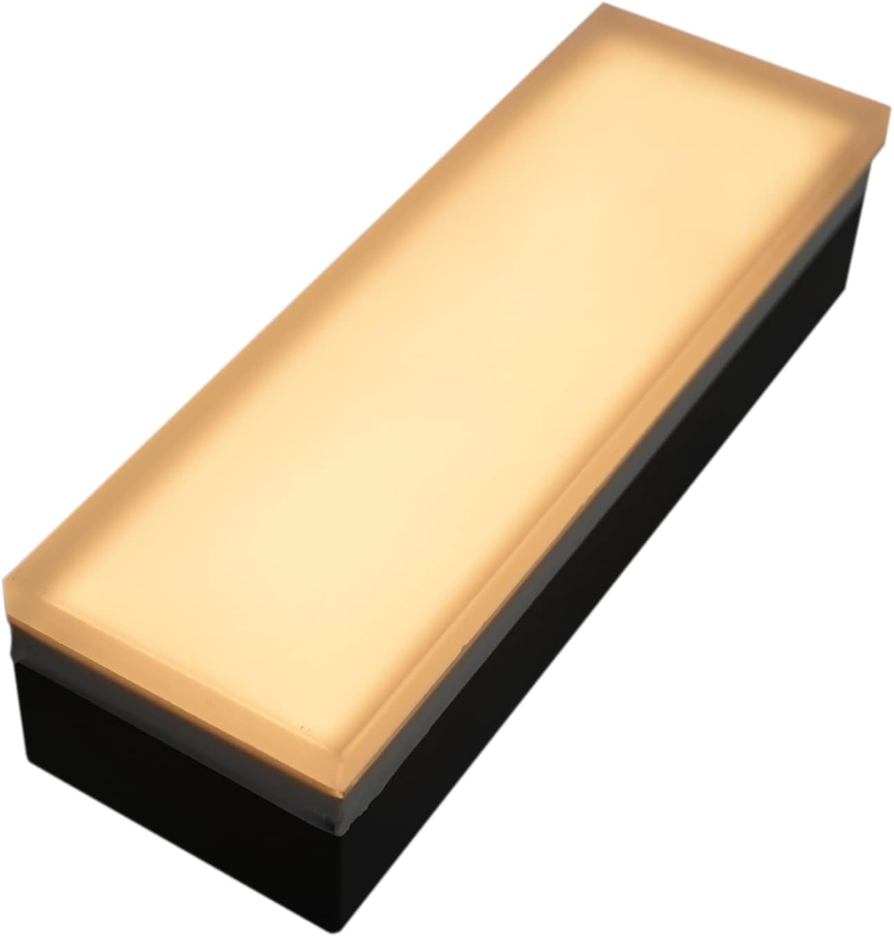 LUMENGY Paver Light 3×9 Inch (2.95 inch X 8.85 inch), Warm White Glare-Free Illumination for Driveways, Pathways, Pool Deck & Patios,12V AC/DC, Waterproof & Drive-Over Rated