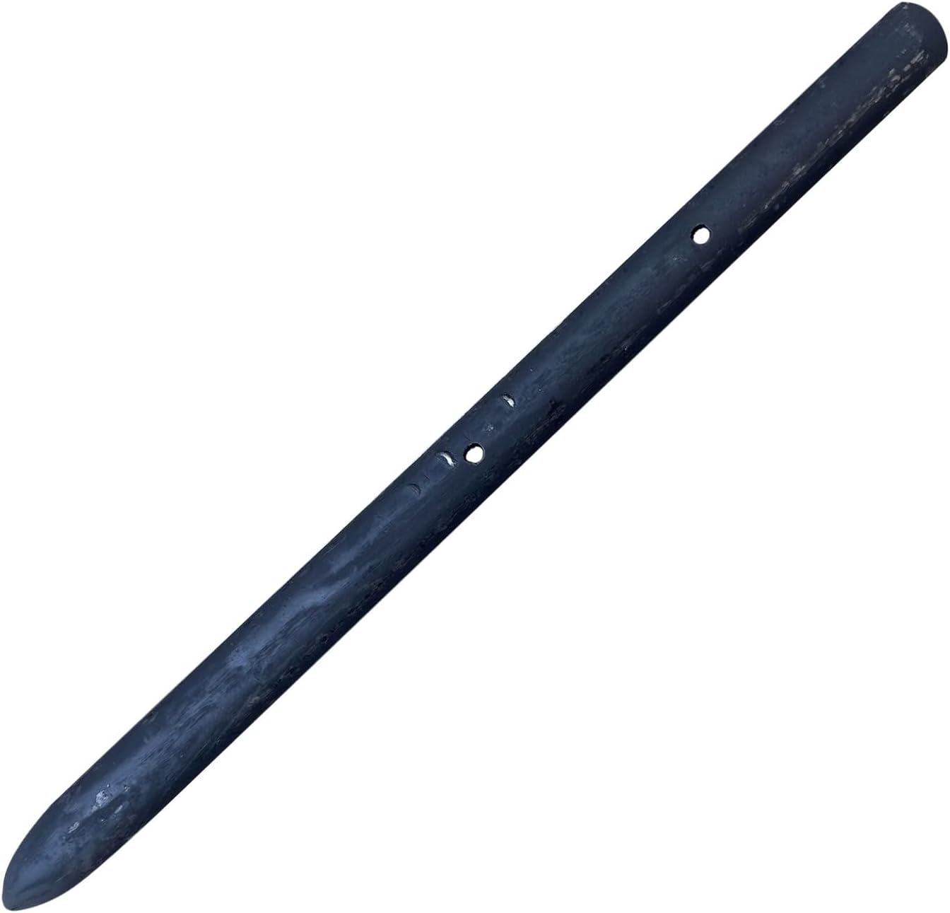 Sandbaggy Round Steel Concrete Form Stakes with Nail Holes - Rust Resistant Coating - Removable, Reusable (40, 3/4 in X 12 in)
