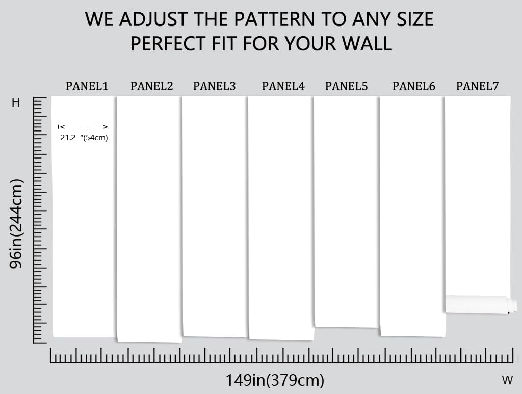 Green Plants Wrapped in Pigeons Flying Freely Under The Blue Sky and White Clouds Wallpaper for Large Background Wall murals(Non-self-Adhesive)