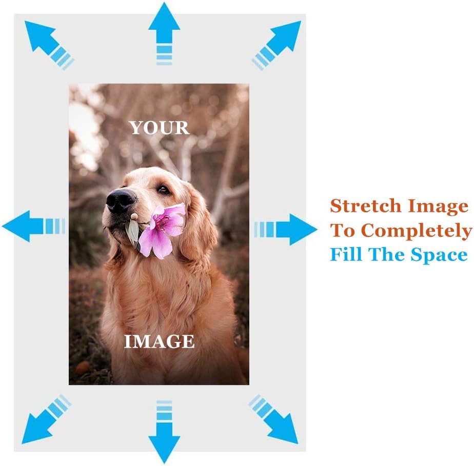 Laoife Custom Canvas Prints with Your Photos 24"x18", Canvas Photo Prints Custom, Personalized Canvas Wall Art for Office Home Bedroom Living Room Wall Decor, Gift for Father's Day Birthday Wedding