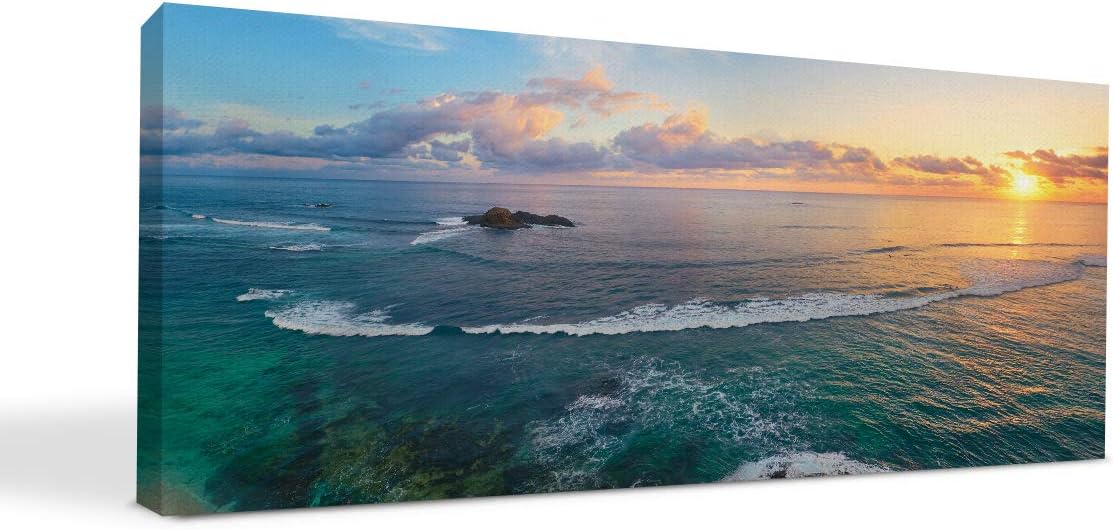 BuildASign Custom Canvas Prints with Your Photos – Personalized Picture To Canvas Wall Art, Perfect for Home Decor, Gifts & Keepsakes, Ready to Hang (12" L x 36" W x .75”D)