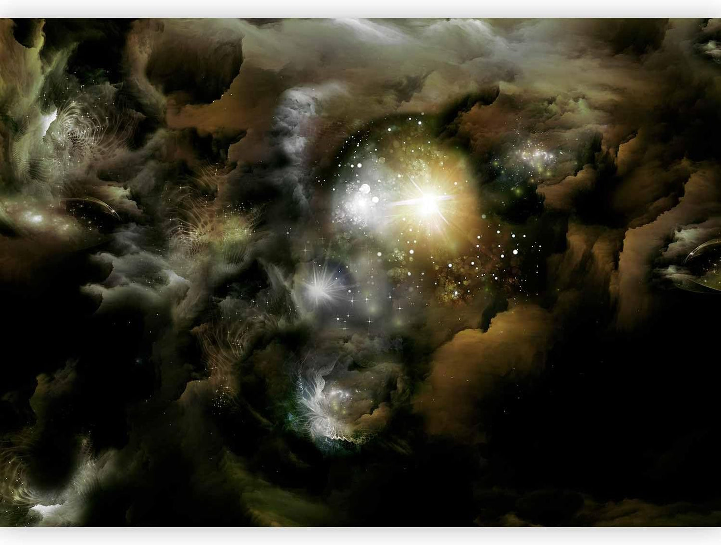 artgeist Wall Mural Cosmos Galaxy 79x55 in - XXL Non-Woven Wallpaper Fleece Wall Decor Photo Print Picture Image Design Home n-A-0027-a-b