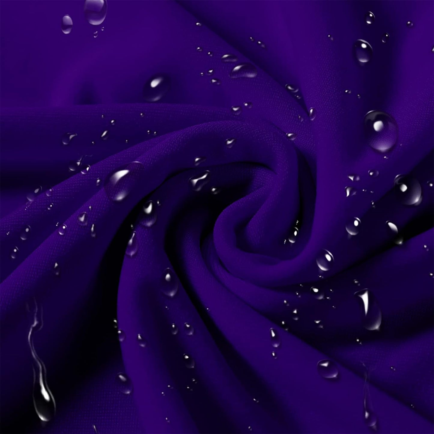 SUPERO Waterproof Spandex Chair Cover 25PCS, Stretch Dining Chair Covers, Polyester Outdoor Chair Covers, Protector Stretch Chair Cover for Party Universal, Banquet, Wedding Event, Hotel(Purple)