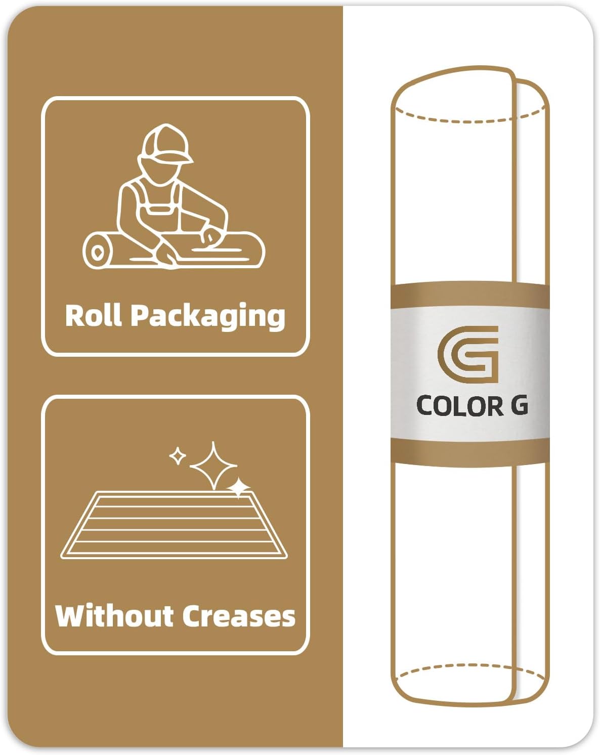 Color&Geometry Door Mat 3'x10' Runner Rug with Rubber Backing, Non Slip Washable Hallway Rug, Carpet Runners for Hallway Living Room Bedroom, Beige (Rolled-up NO Creases)