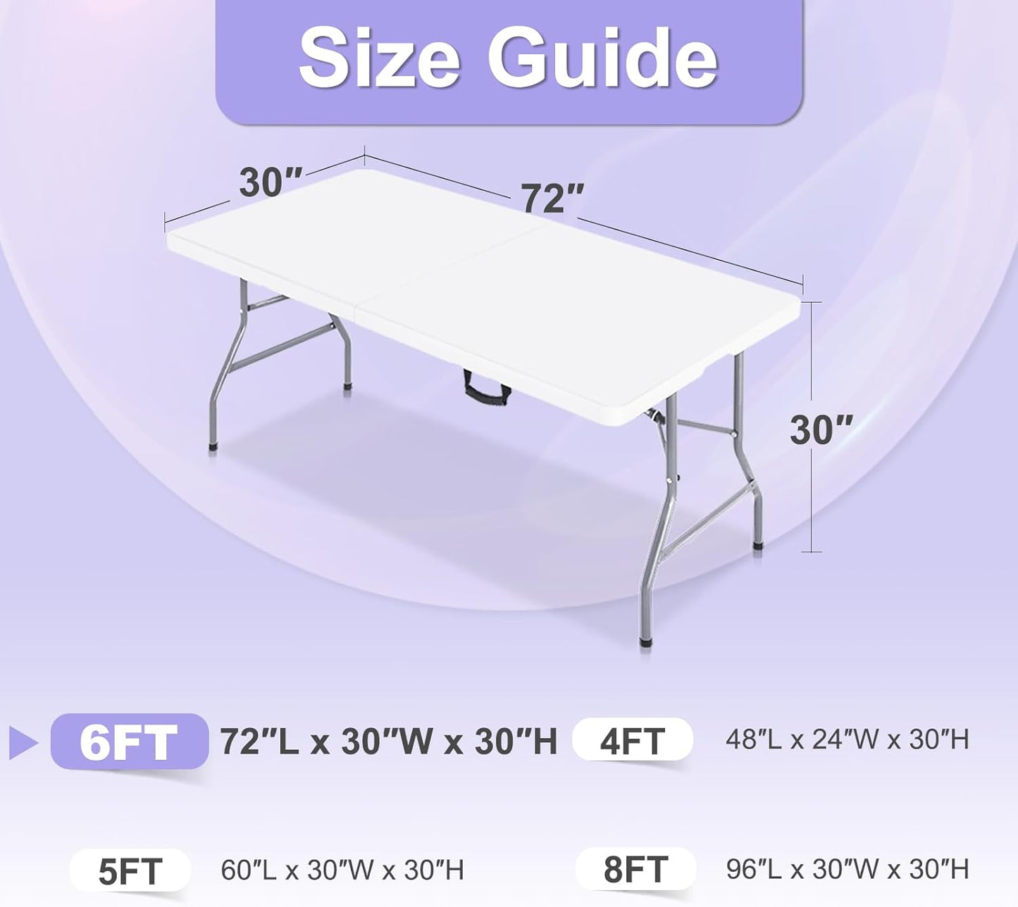 ABCCANOPY 6 FT Spandex Table Cover Stretch Fitted Wrinkle Resistant Tablecloth Reuse for Rectangular Folding Table Patry Event Wedding Banquet Protector Pink