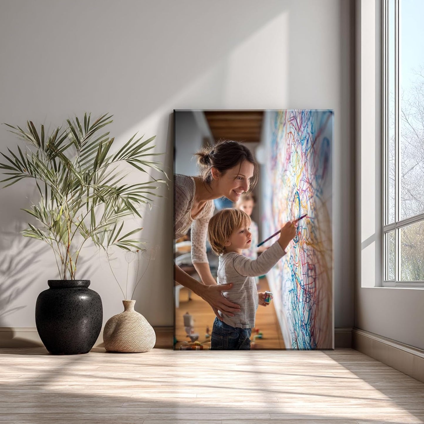 Laoife Custom Canvas Prints with Your Photos, Personalized Photo On Canvas Transform Your Photos into Stunning Wall Art Digitally Printed Photo To Canvas Ideal for Home Decor Gifts Keepsakes - 8"x10"