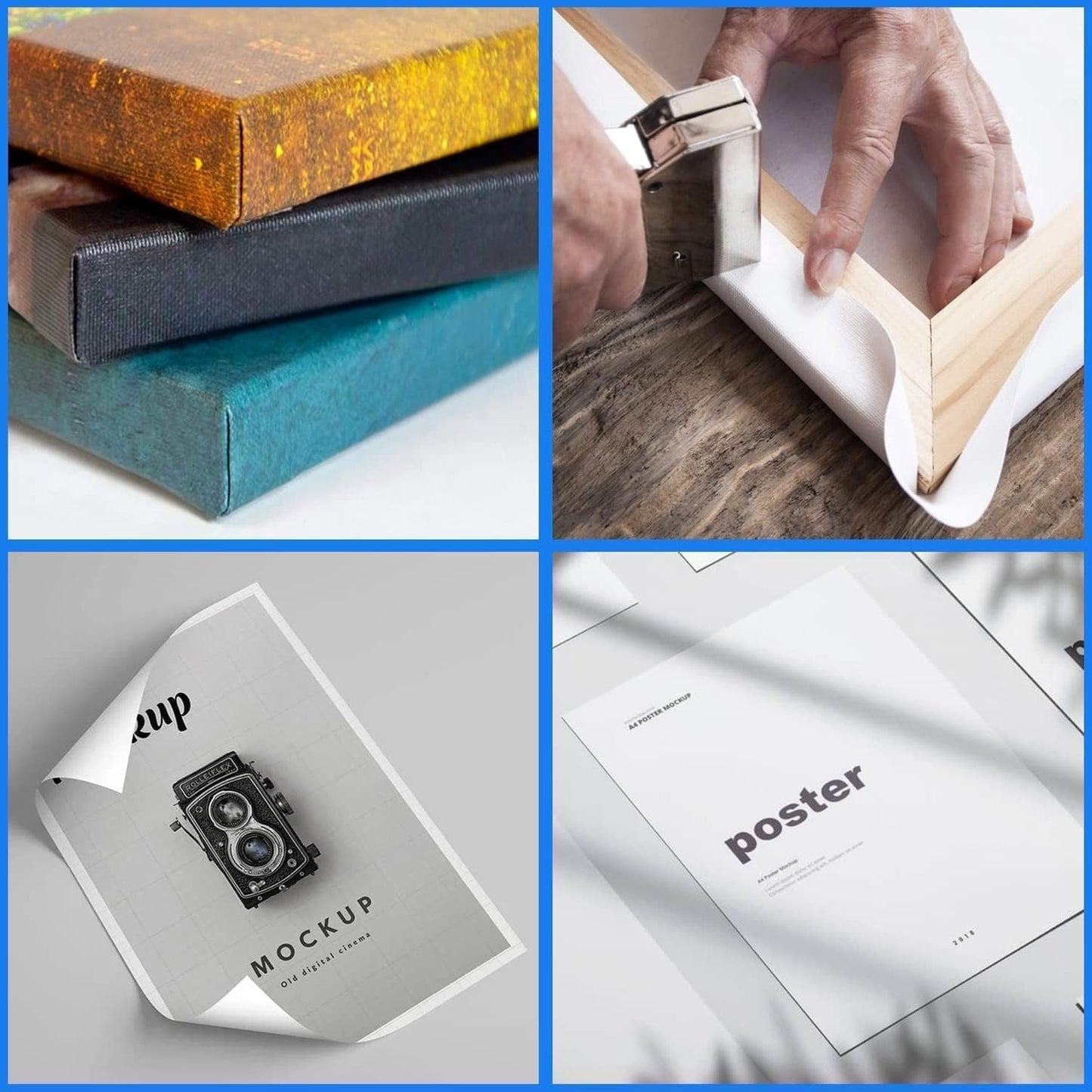 Moonlight Witches Halloween Canvas Art Picture,Three Witches on Broom in Forest Painting Print Gothic Decor,Halloween Witch Poster Witchy Room Aesthetic Bedroom Home Decorations,24"x36" Unframed