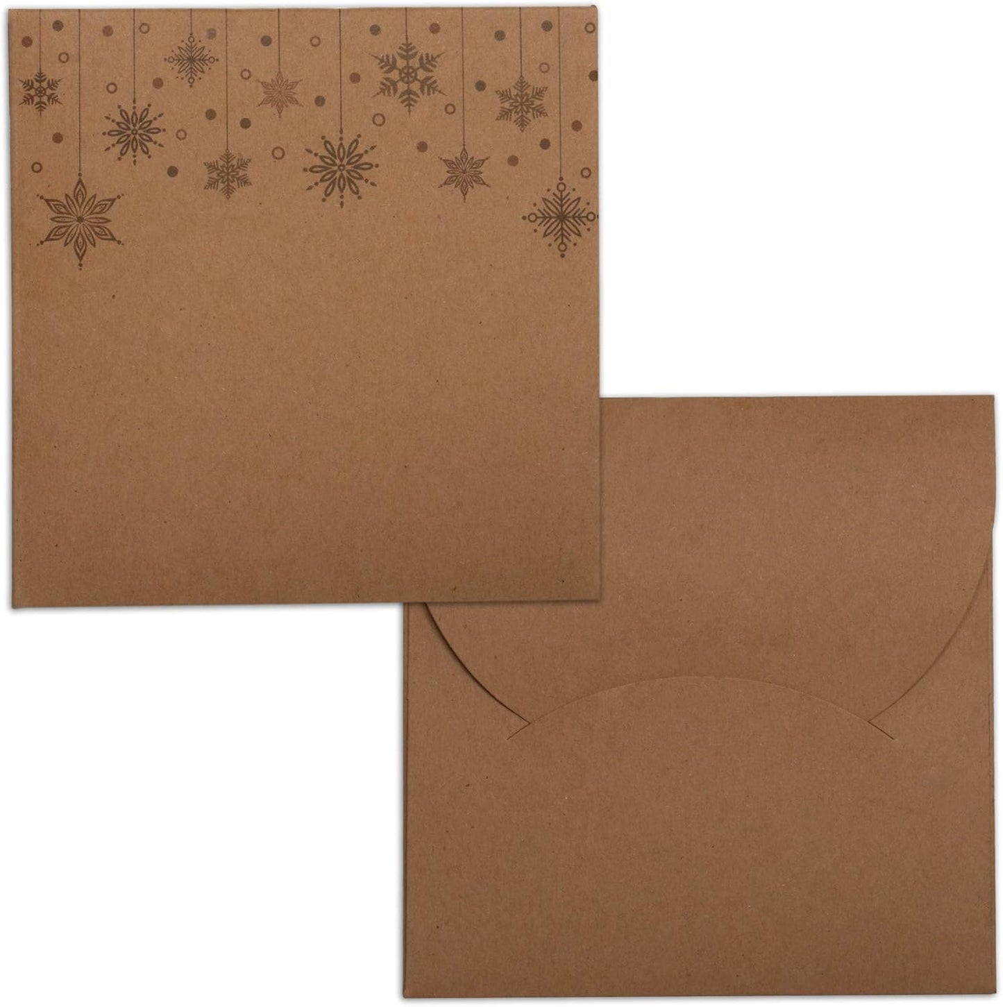 Wood Snowflake 1.5" Photo Ornament - Pack of 100
