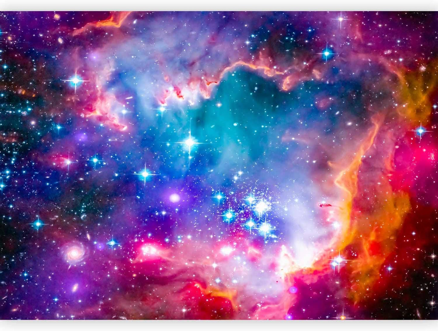 artgeist Wall Mural Abstract 197x138 in - XXL Non-Woven Wallpaper Fleece Wall Decor Photo Print Picture Image Design Abstract Cosmos Sky Star i-G-10010-a-a