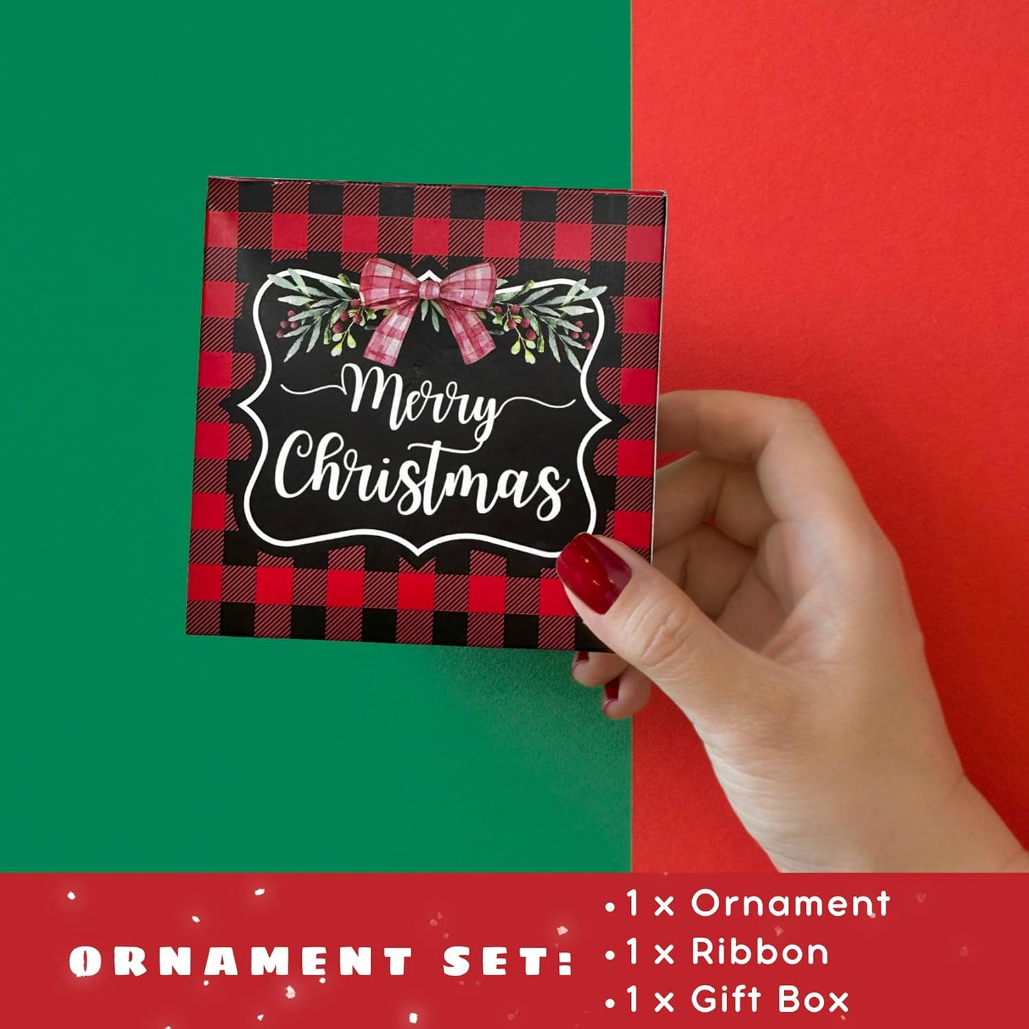 Grandma Ornament - Grandma Christmas Ornament - Grandmother Gifts for Christmas, Grandmother Gifts from Grandkids - Acrylic Ornaments