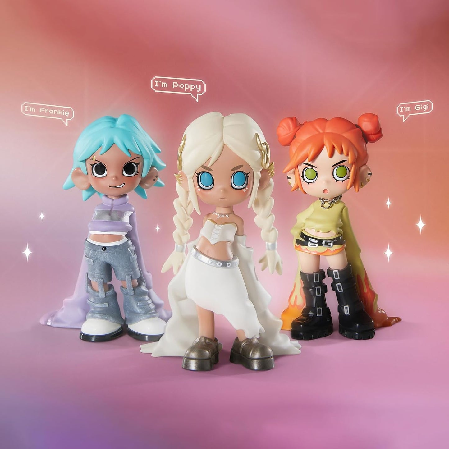 POP MART Lil Peach Riot Loading! Series Blind Box Figures, Collectible Toys Home Decorations, Holiday Birthday Gifts for Girls and Boys, Single Box
