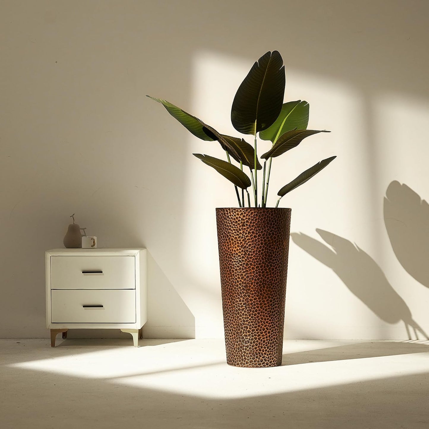 Worth Garden Artificial Bird of Paradise Plant 3.8ft, Faux Tropical Tree for Home and Office Décor, 45in Lifelike Greenery for Indoor and Outdoor Use