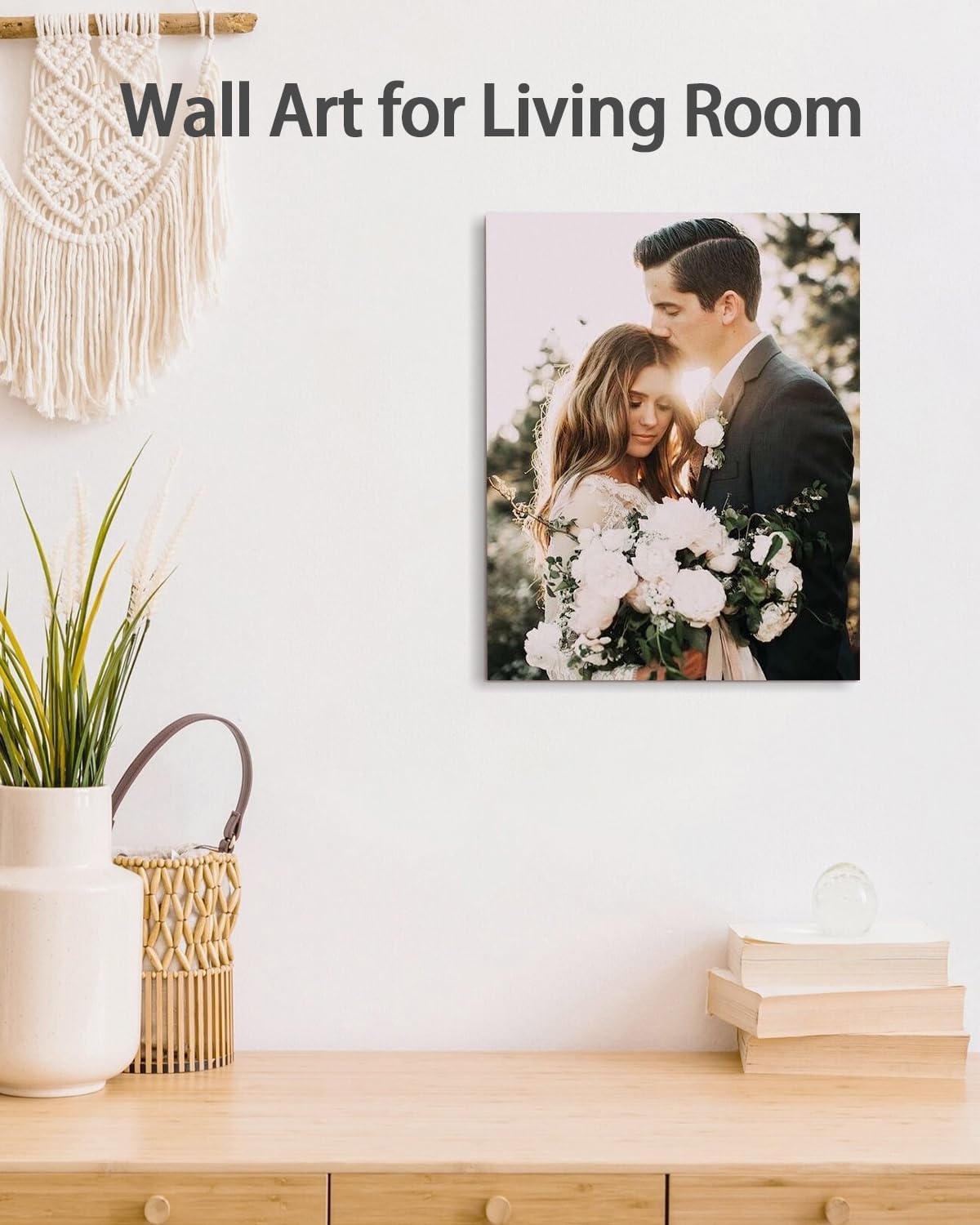 Custom Framed Canvas Prints With Your Photos-Personalized Picture To Canvas Wall Art ，Home Decoration Gifts Holiday Gifts