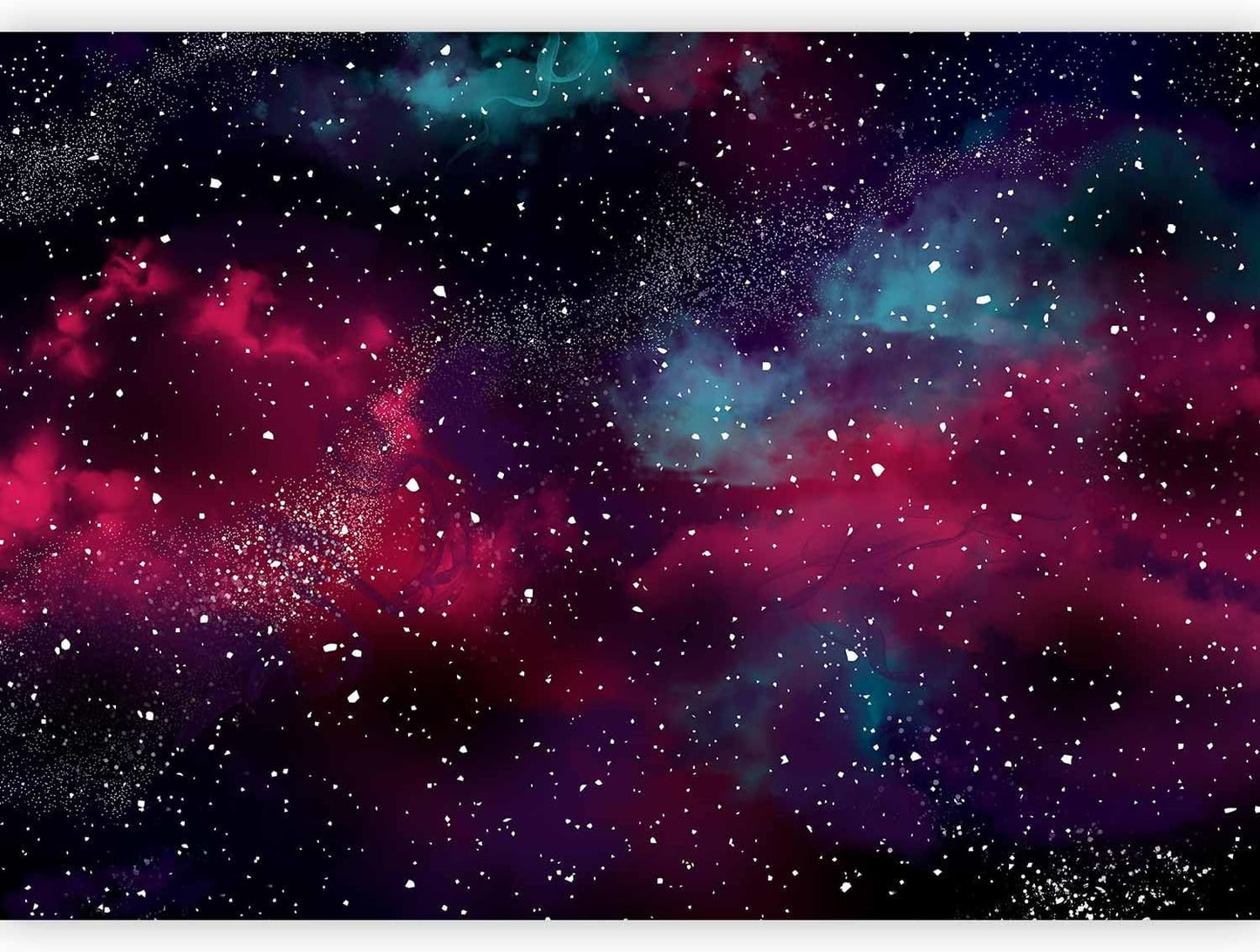artgeist Wall Mural Space 118x83 in - Non-Woven Wallpaper Fleece Wall Decor Photo Print Picture Image Design Home Mural Galaxy Universe Cosmos Sky a-A-10326-a-a
