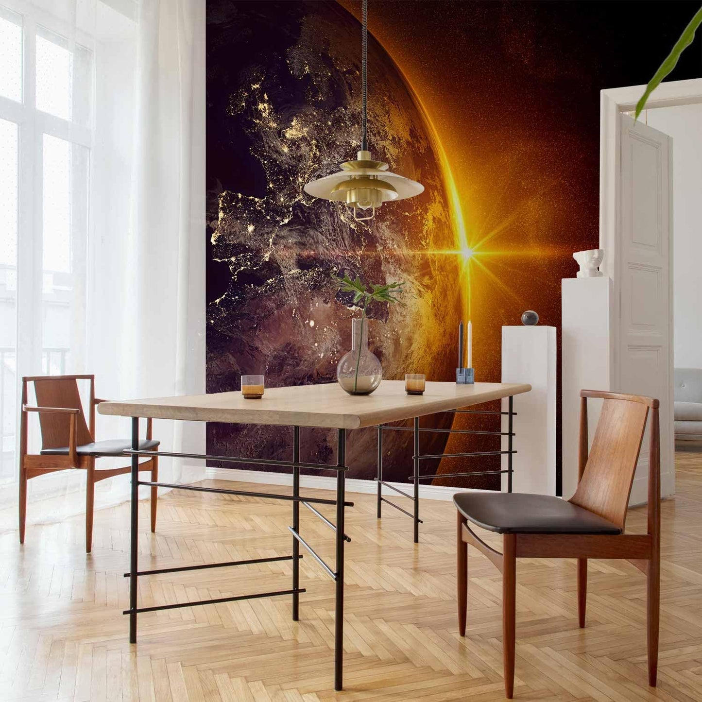 artgeist Wall Mural Cosmos Galaxy 193x138 in - XXL Peel and Stick Self-Adhesive Wallpaper Removable Large Sticker Foil Wall Decor Print Picture Image Design n-B-0003-a-a