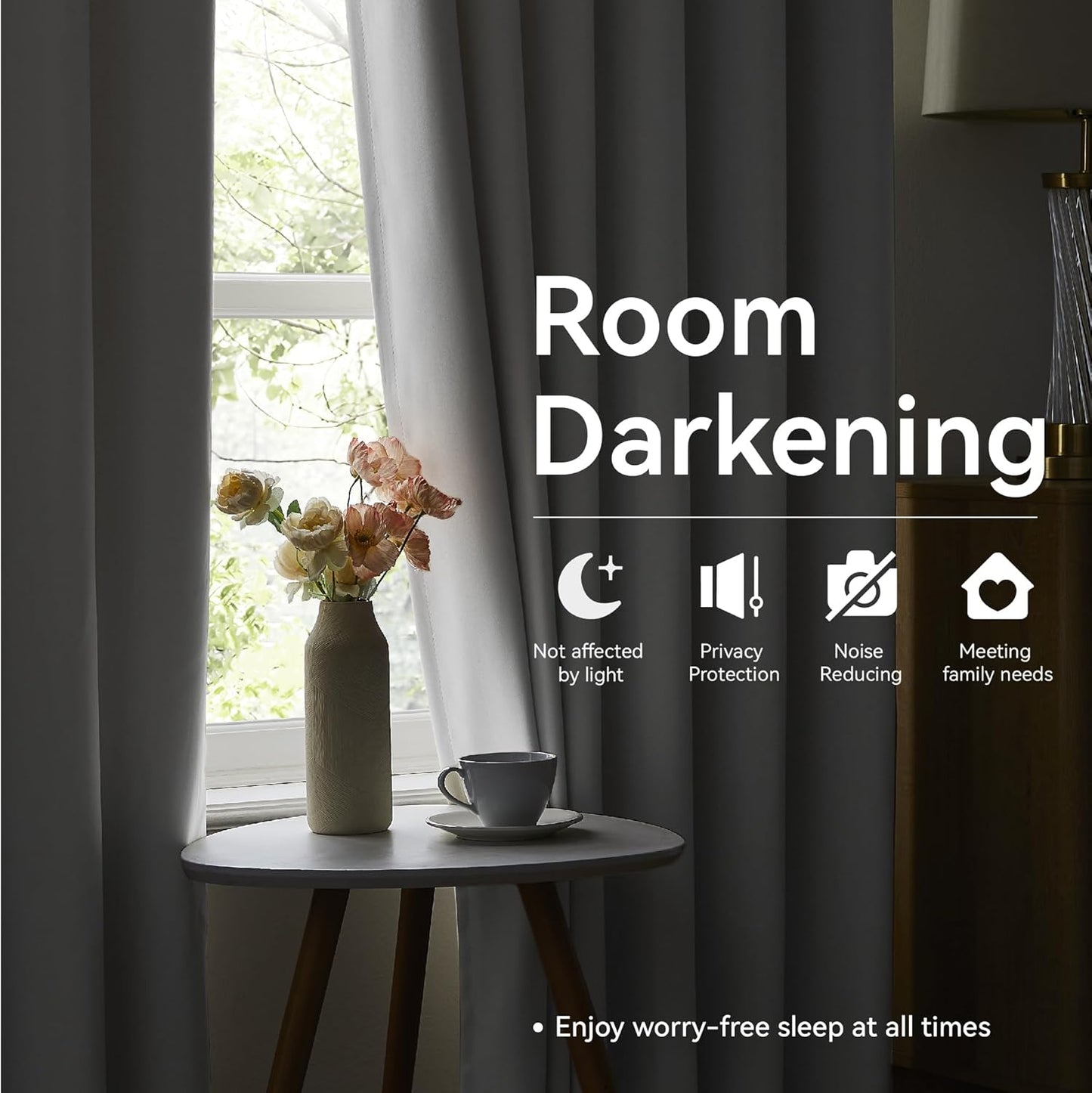 KangBang White Pinch Pleat Curtains 96 Inches Long for Living Room, Light Blocking Thermal Solid Pleated Curtain Panels with Hooks for Baby’s Crib Dorm, Soft & Vertical Home Decor, W40xL96,2 PCs