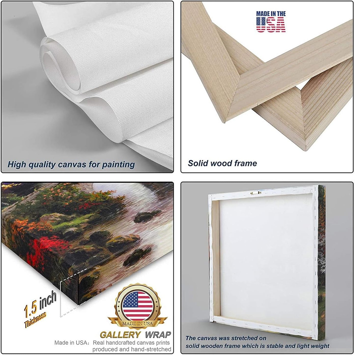 Wewejia Custom Canvas Prints with Your Photos 36x24inch, Upload Your Wedding Picture/Photo - Custom Personalized Canvas Photo Gifts Couples Family Baby Pets Home Decor Easy to hang