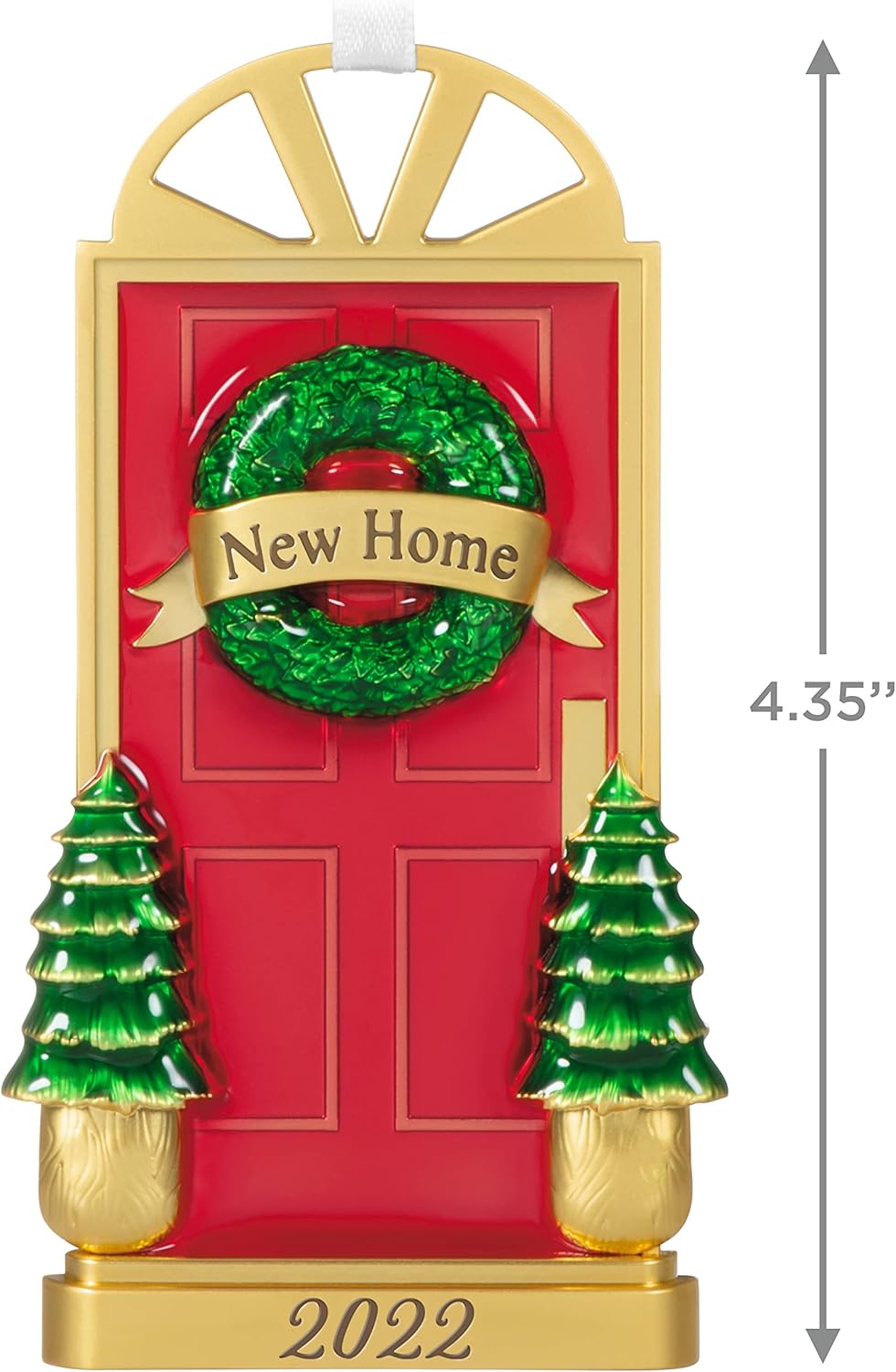 Hallmark Keepsake Christmas Ornament, Metal, 2022, New Home, House Warming Gifts for New Home