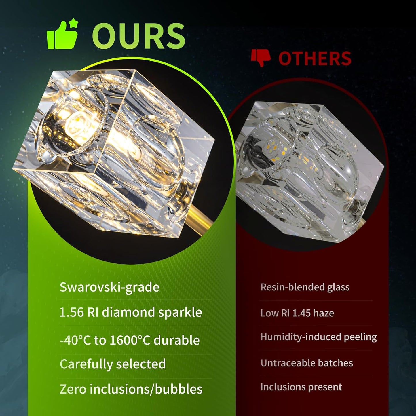 Modern Crystal Ceiling Light,Semi Flush Mount Ceiling Light Fixture with 4-Lights,Black and Gold Sputnik Chandeliers for Bedroom,Dining Room,Farmhouse Kitchen,Office,Entryway Hallway