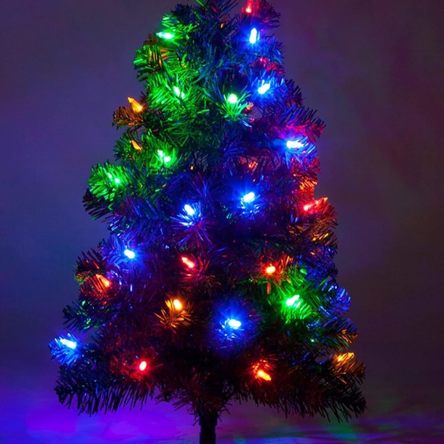 Dazzle Bright Christmas Mini String Lights, 4 Pack Total 64FT 200LED Batter Operated Waterproof Fairy Lights with 8 Modes for Xmas Indoor Outdoor Yard Garden Holiday Decorations (Multi-Colored)