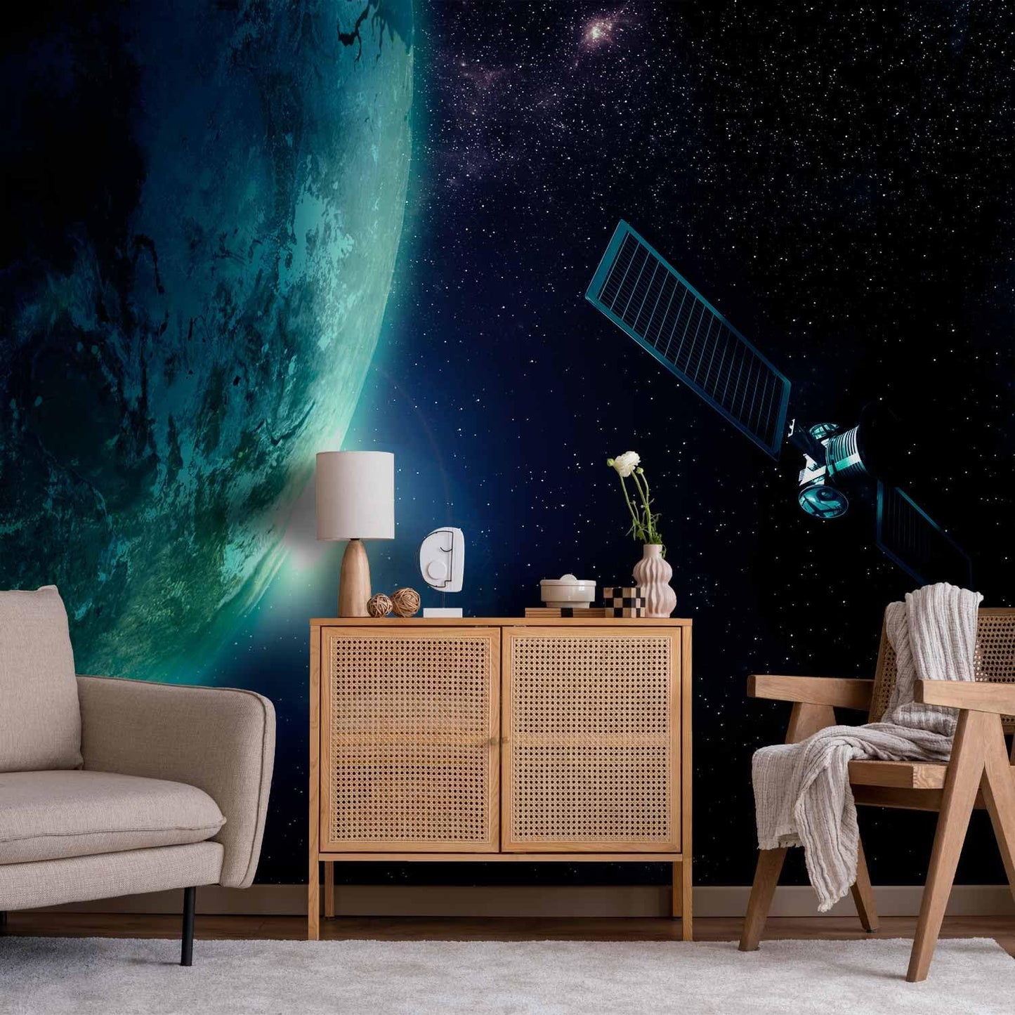 artgeist Wall Mural Cosmos Galaxy 138x101 in - XXL Non-Woven Wallpaper Fleece Wall Decor Photo Print Picture Image Design Home n-B-0007-a-c