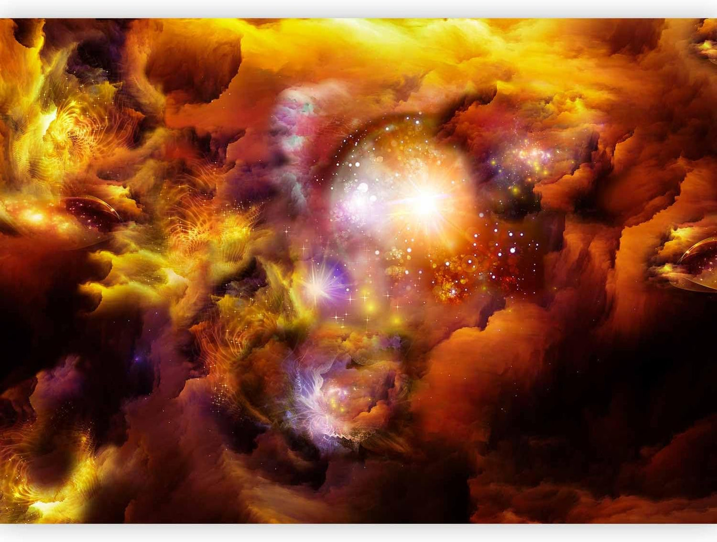 artgeist Wall Mural Cosmos Galaxy 138x101 in - XXL Non-Woven Wallpaper Fleece Wall Decor Photo Print Picture Image Design Home n-A-0027-a-d