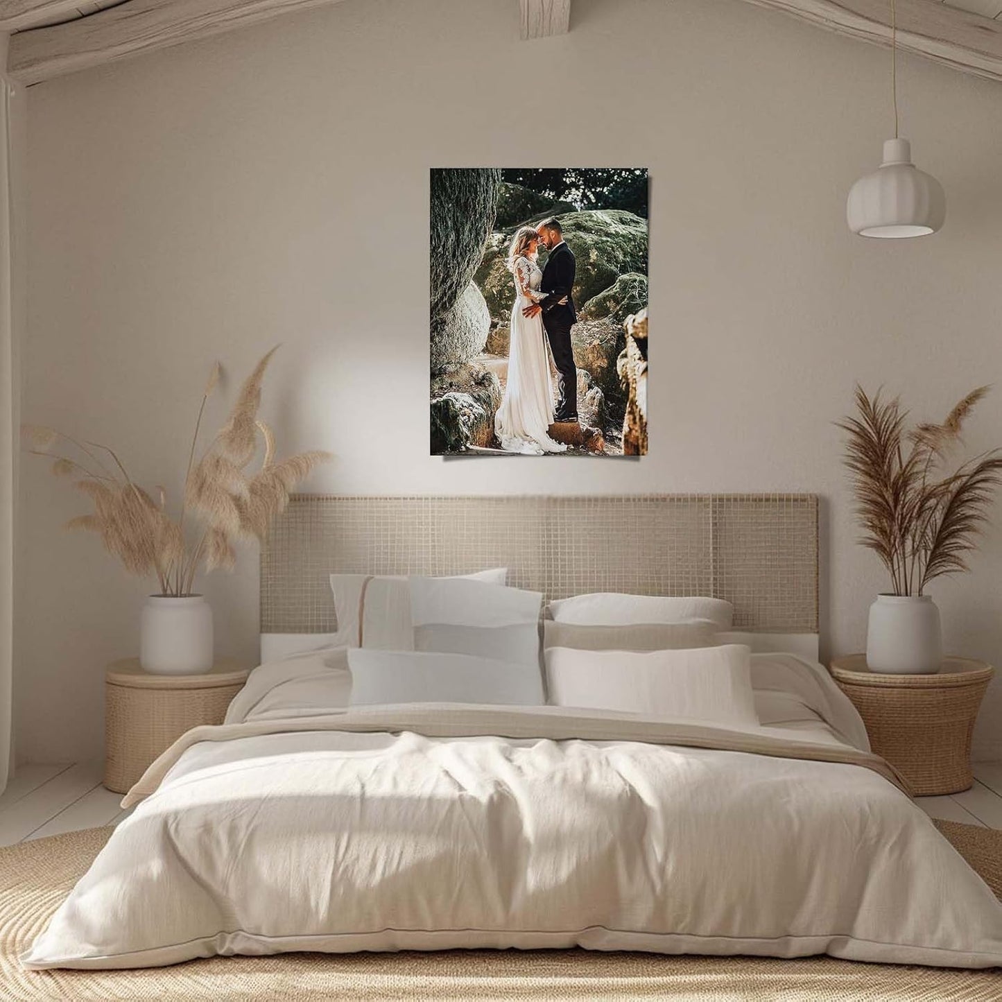 Personalized Custom Canvas Prints: Photo On Canvas (Framed Canvas, 8x8) Transform Your Photos into Stunning Framed Wall Art Digitally Printed Photo To Canvas Ideal for Home Decor, Gifts Keepsakes.