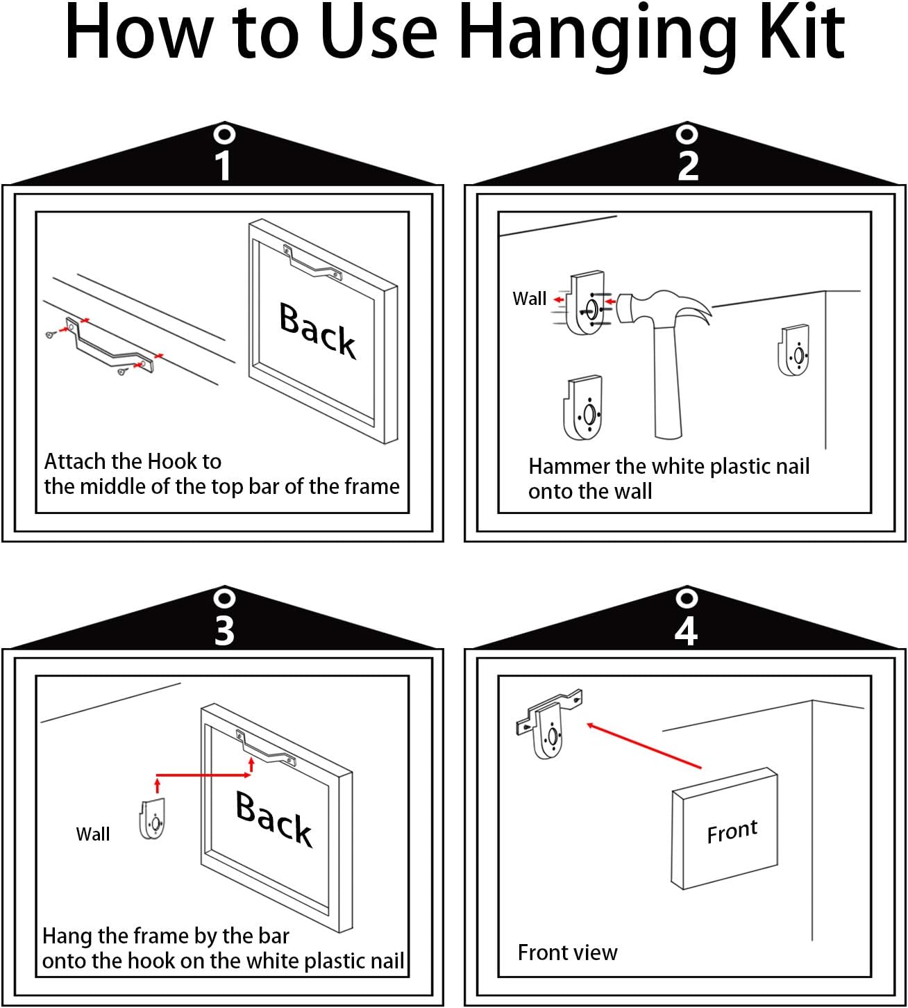 Laoife Custom Canvas Prints with Your Photos 32"x46", Canvas Photo Prints Custom, Personalized Canvas Wall Art for Office Home Bedroom Living Room Wall Decor, Gift for Father's Day Birthday Wedding