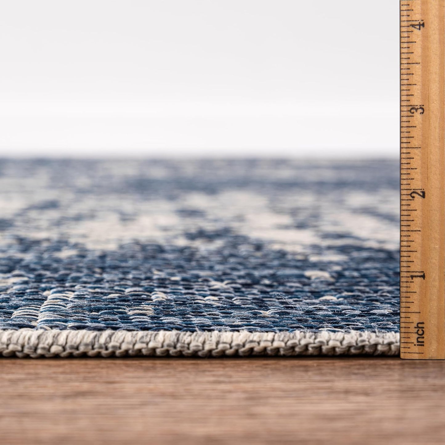 Keen Home Design Terrace Outdoor Runner Rug - 2x6 Washable Indoor/Outdoor Rug for Patio, Kitchen, Balcony, Beach, Garden, Deck and Porch, Size: 2'2"x5'7"