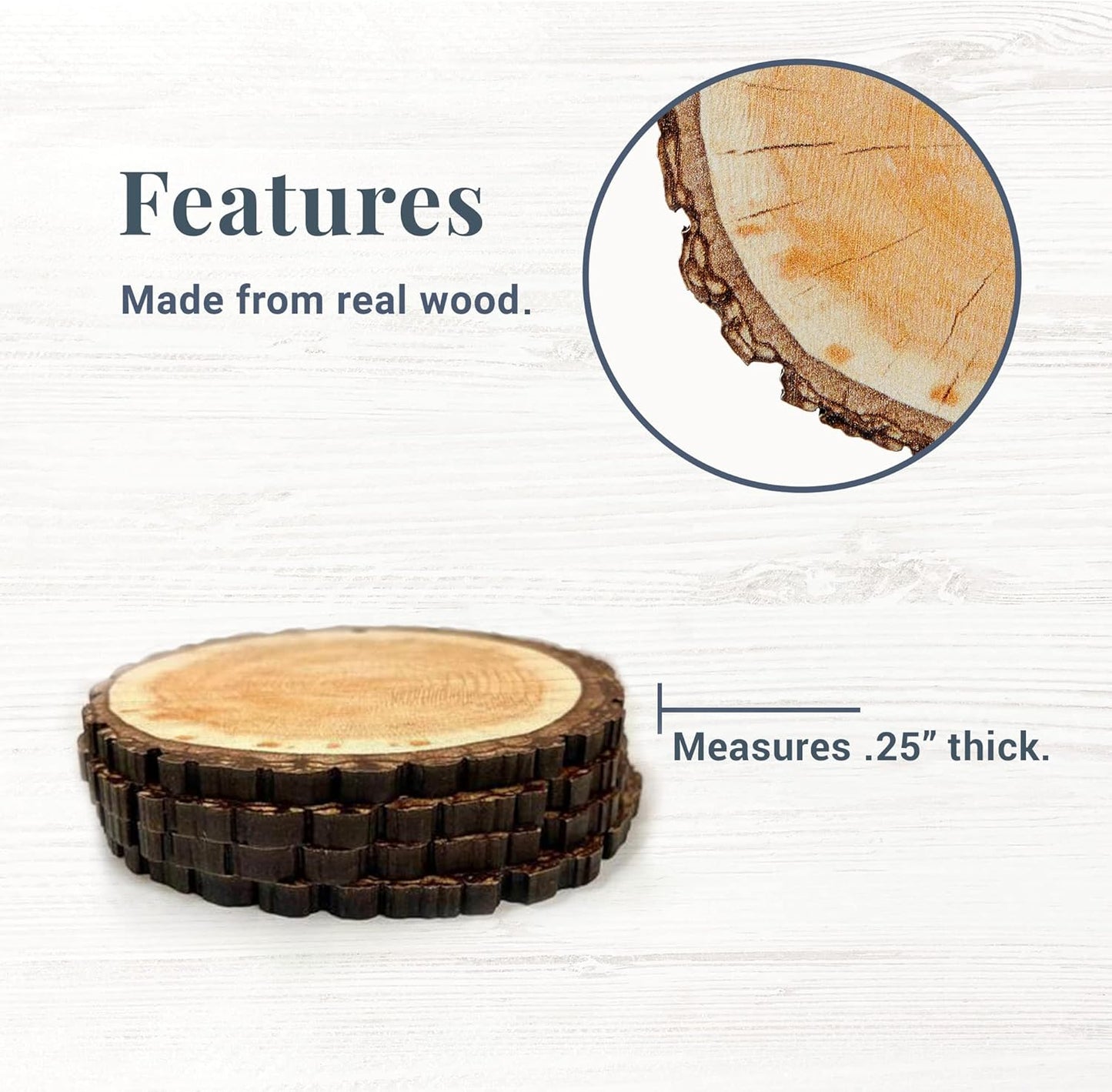 Let's Make Memories Personalized Photo Christmas Ornament - Decor - Customize Photo - 2025 Christmas Ornament - Round - with Message