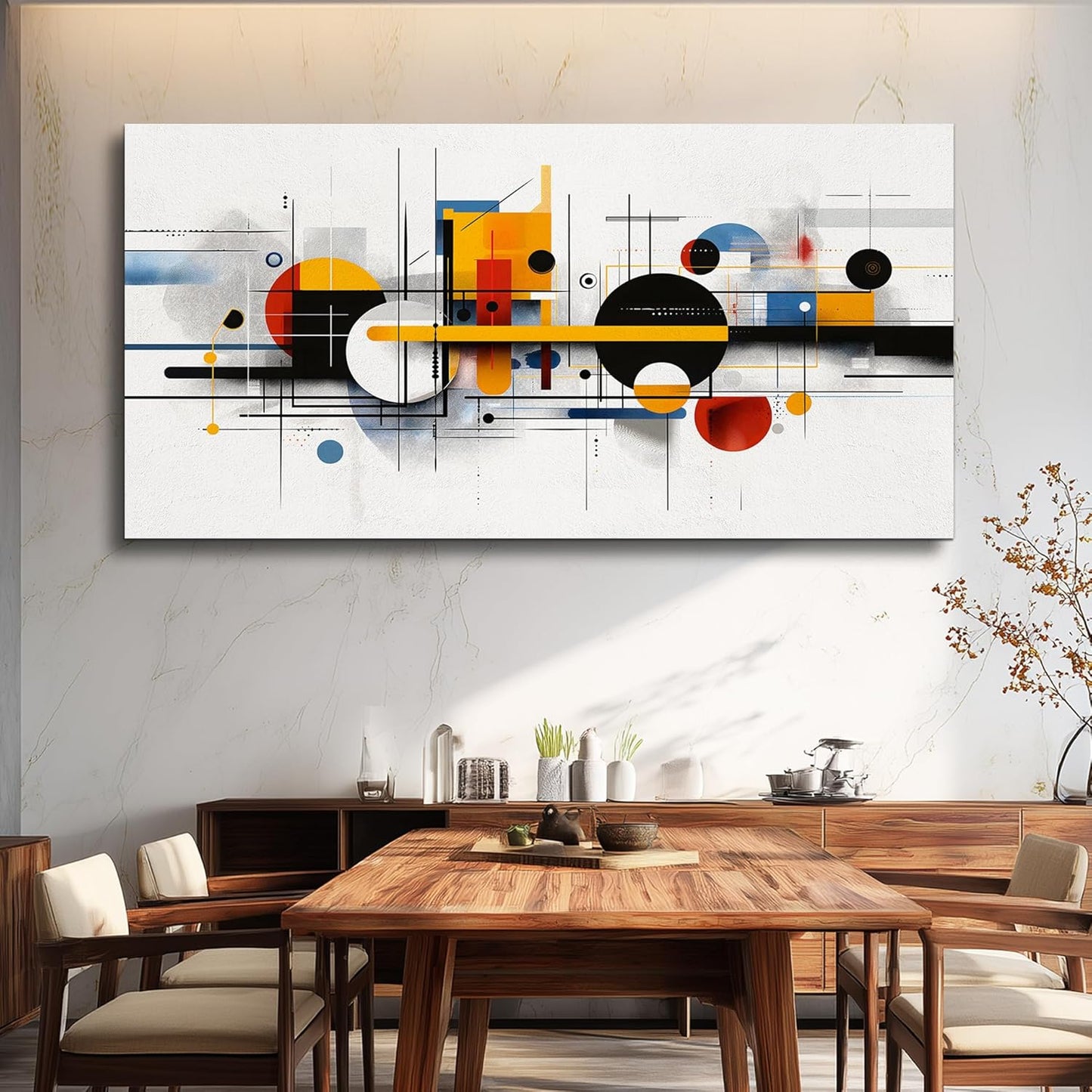 Canvas Wall Art for Living Room Wall Decor for Bedroom Office Wall Decoration Color Line Painting Artwork Room Aesthetic Home Decor 20x40 in
