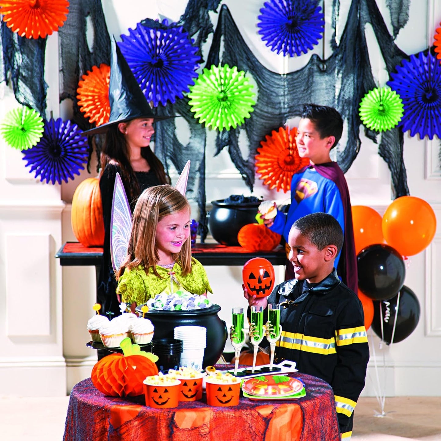 Fun Express Set of 12 Pieces Skeleton Hand Flute Glasses, Holds 2 oz, BPA Free Plastic, Halloween Party Decorations