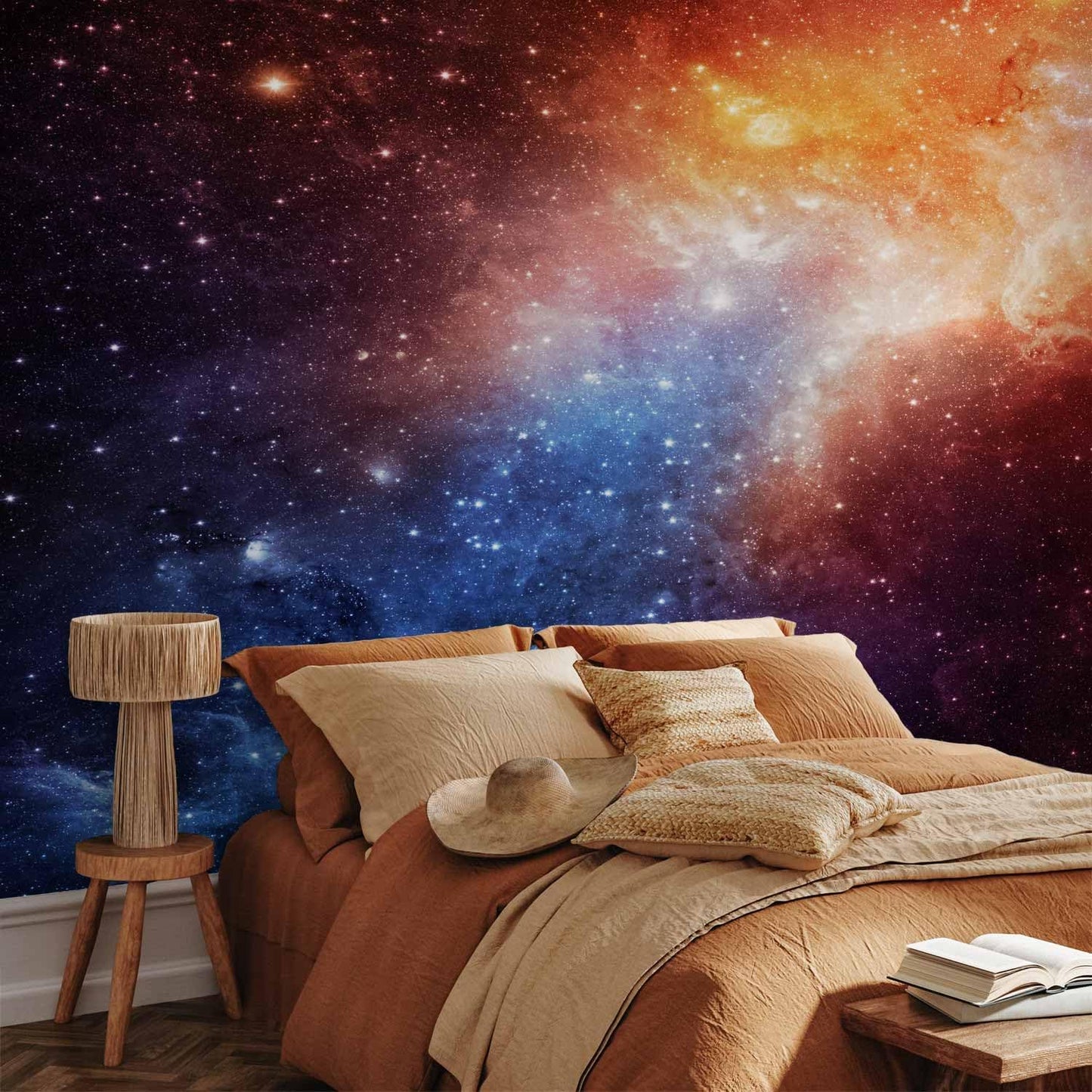 artgeist Wall Mural Cosmos Galaxy 98x69 in - XXL Non-Woven Wallpaper Fleece Wall Decor Photo Print Picture Image Design Home f-B-0057-a-a