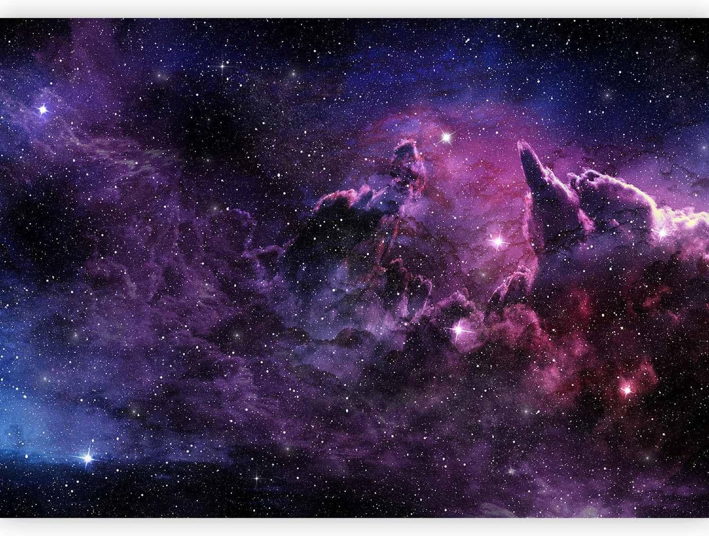 artgeist Wall Mural Cosmos Galaxy 79x55 in - XXL Non-Woven Wallpaper Fleece Wall Decor Photo Print Picture Image Design Home a-C-0022-a-a