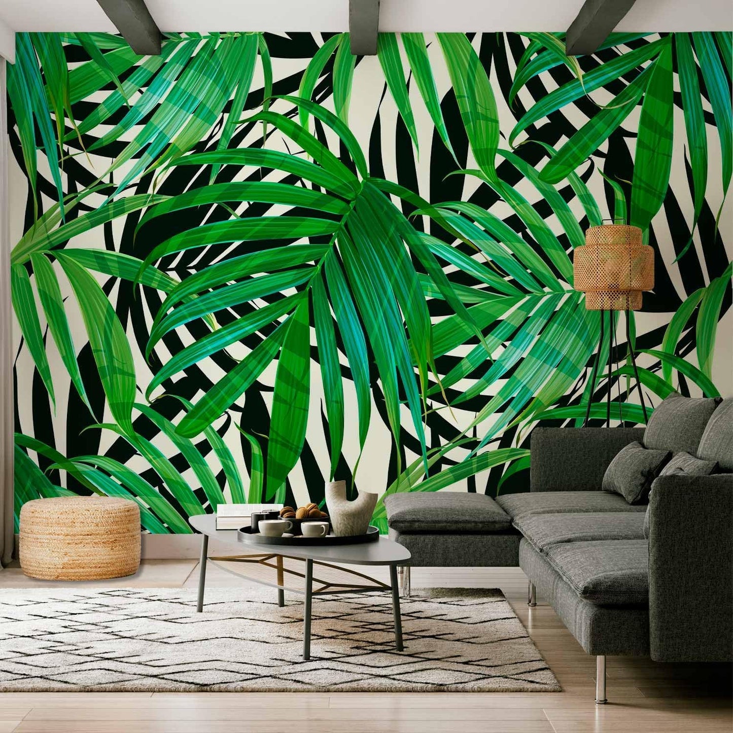 artgeist Premium Wall Mural Tropical 157x110 in - XXL Non-Woven Wallpaper Fleece Wall Decor Photo Print Picture Image Design Home b-B-0280-a-a