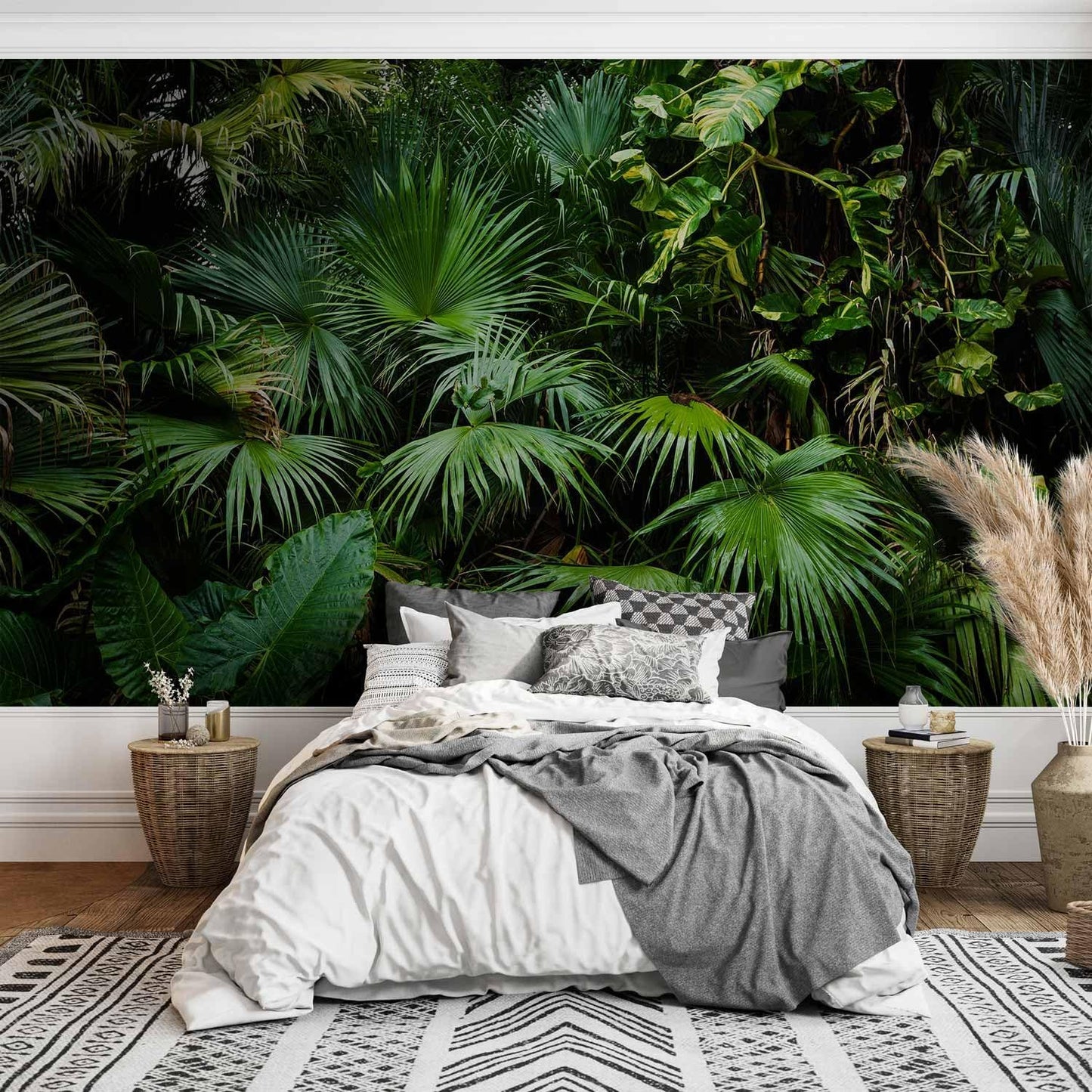 artgeist Wall Mural Tropical 98"x69" XXL Peel and Stick Self-Adhesive Wallpaper Removable Large Sticker Foil Wall Decor Print Picture Image Design