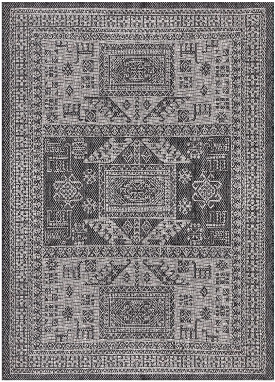 Keen Home Design Terrace Outdoor Area Rug - 12x15 Washable Indoor/Outdoor Rug for Patio, Kitchen, Balcony, Beach, Garden, Deck and Porch, Size: 12'x15'