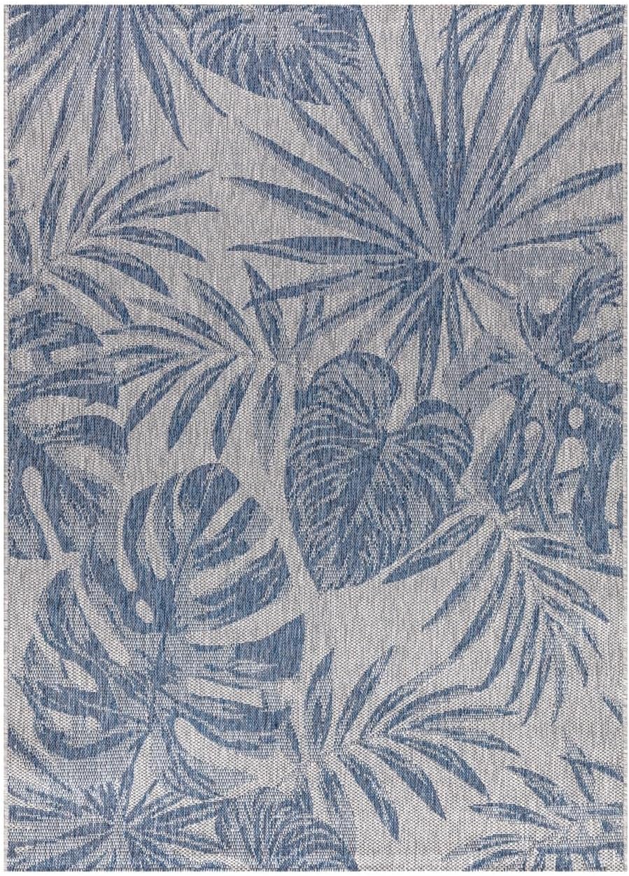 Keen Home Design Terrace Outdoor Area Rug - 6x9 Washable Indoor/Outdoor Rug for Patio, Kitchen, Balcony, Beach, Garden, Deck and Porch, Size: 6'x8'10"