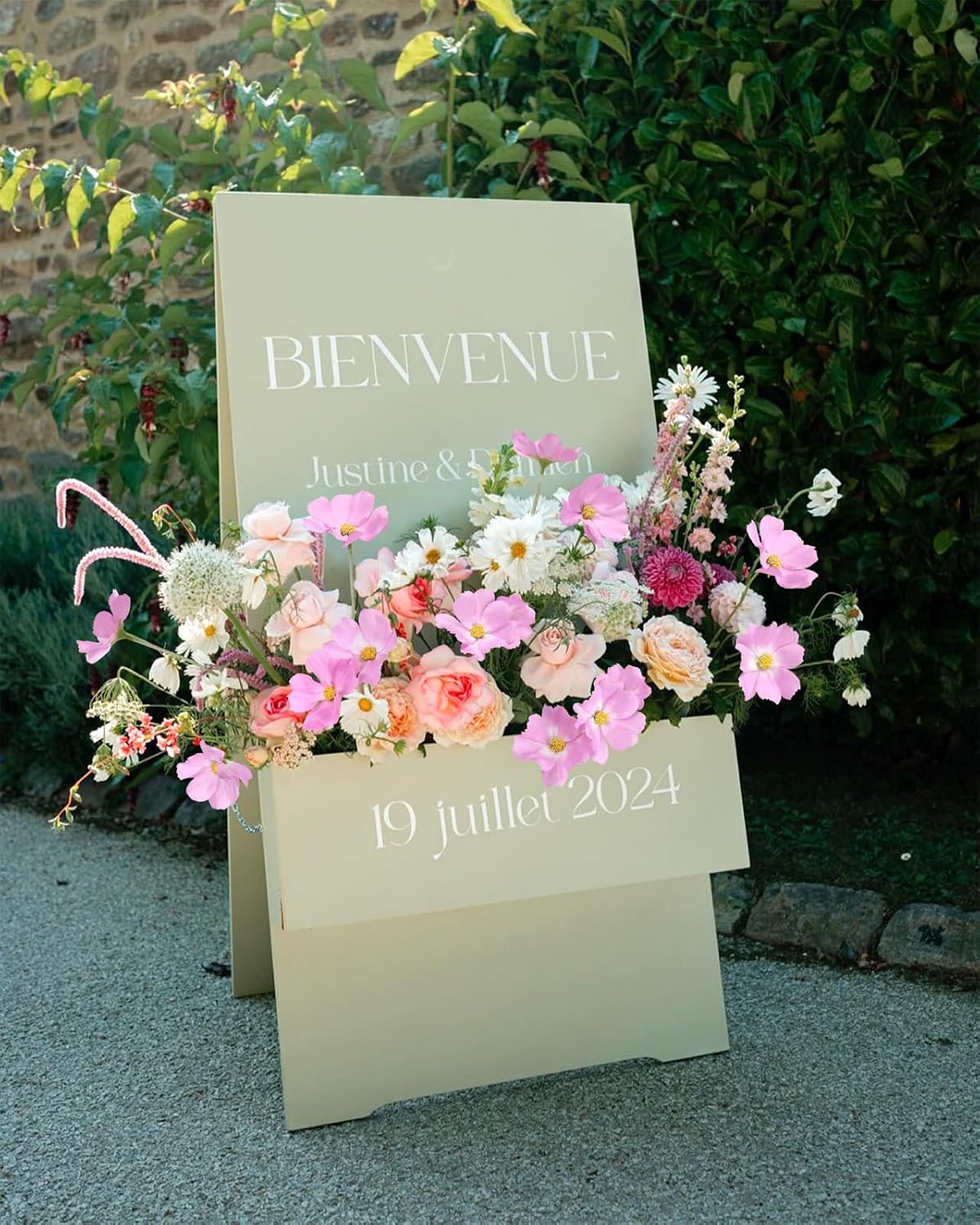 IPOPU Light Purple Cosmos Artificial Flowres 5PCS Fake Wildflowers 24.5" Lilac Flowers Artificial Daisies Silk Flowers with Stems for Baby Shower Centerpieces Home Table Decor (Light Purple)