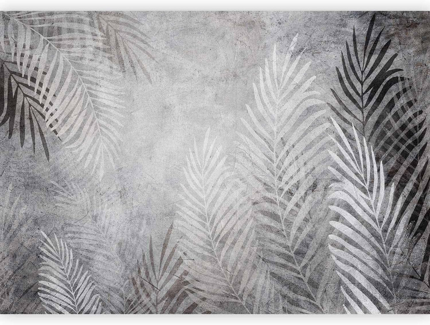 artgeist Wall Mural Leaves 77x55 in - XXL Peel and Stick Self-Adhesive Wallpaper Removable Large Sticker Foil Wall Decor Print Picture Image Design Palm Abstract Nature Botanical b-C-0855-a-a